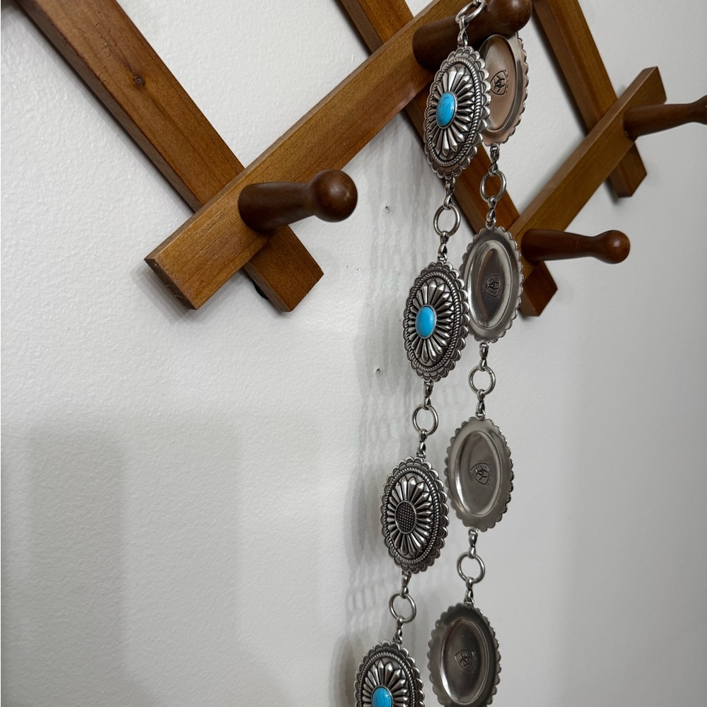 Silver and Turquoise Wall Hanging Decor